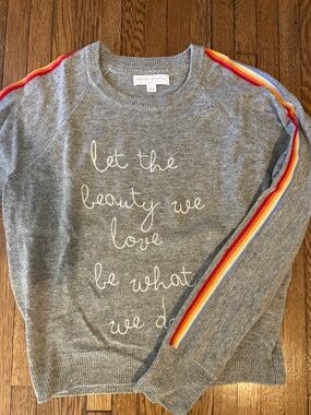 Spiritual Gangster Gray Crewneck with White Script